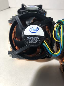 LOT OF 3 - Intel XEON CPU FANS