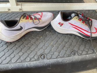 Nike running shoes. Buccaneers theme. Size 6.5
