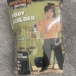 Body Builder Costume - Youth Medium
