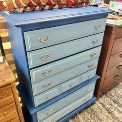Large Solid Wood Chest Dresser 