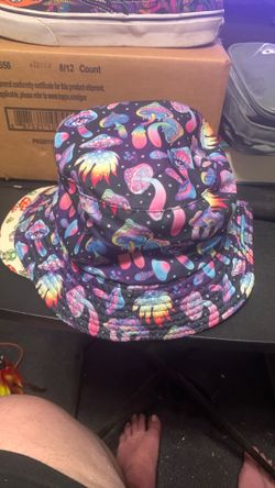 Bucket Hat Mushrooms Like New 