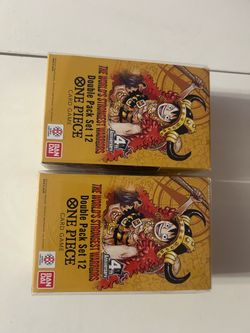 One Piece Card Game Double Pack Set 12 x2