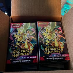 Mega evolution ascended heroes booster bundle