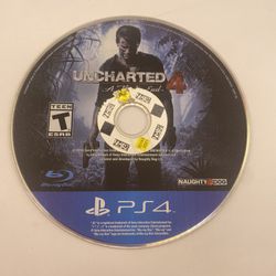 Uncharted 4: A Thief's End (Sony PlayStation 4, PS4) Tested, Disc Only * Redbox