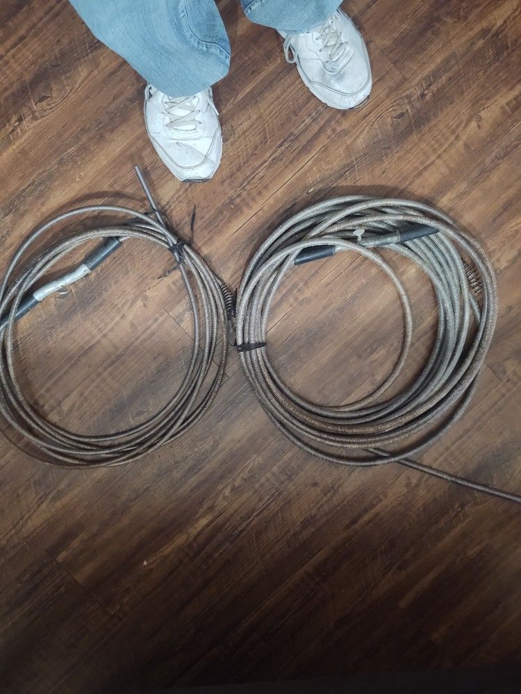 2 Sizes Of Drain Clearing Tools