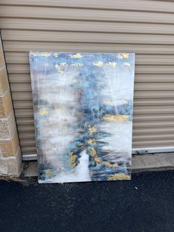 Abstract Canvas Painting
