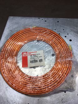 Mueller 1/4” refrigeration tube dehydrated new 50’ coil