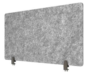 Gray Desk Divider Panel - 48” x 16”