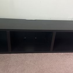 IKEA Black Tv Stand 