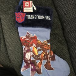 Transformers Christmas Stocking