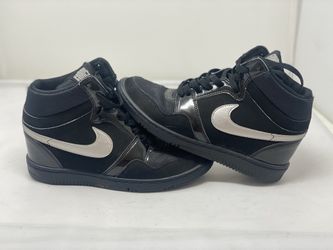 Black Womens Wedge Nike Size 8.5