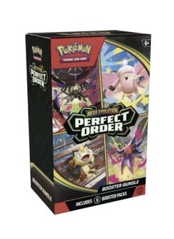 Pokémon TCG: Mega Evolution-Perfect Order Booster Bundle (6 Packs) New Sealed