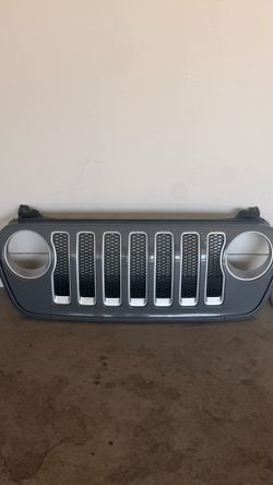 Jeep Wrangler JL OEM grill (Sting gray)