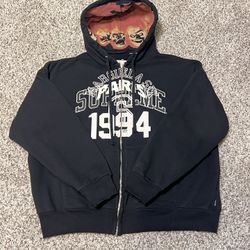 SupremeXMM Zip Up Hoodie