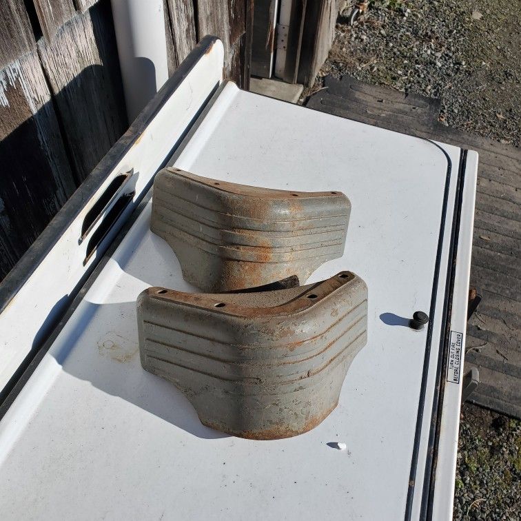 Vintage Delta / Rockwell Cast Iron Unisaw Legs  LTA 453