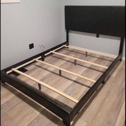 Brand New Queen Size or Full Size Upholstered Bed Frame  - Delivery Available To All Cities 🚚