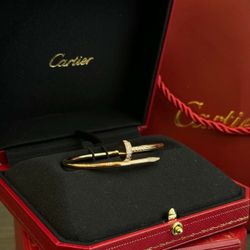 Cartier Nail Bangle 18K Yellow Gold-Plated SIZE 17cm