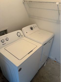 Washer and dryer