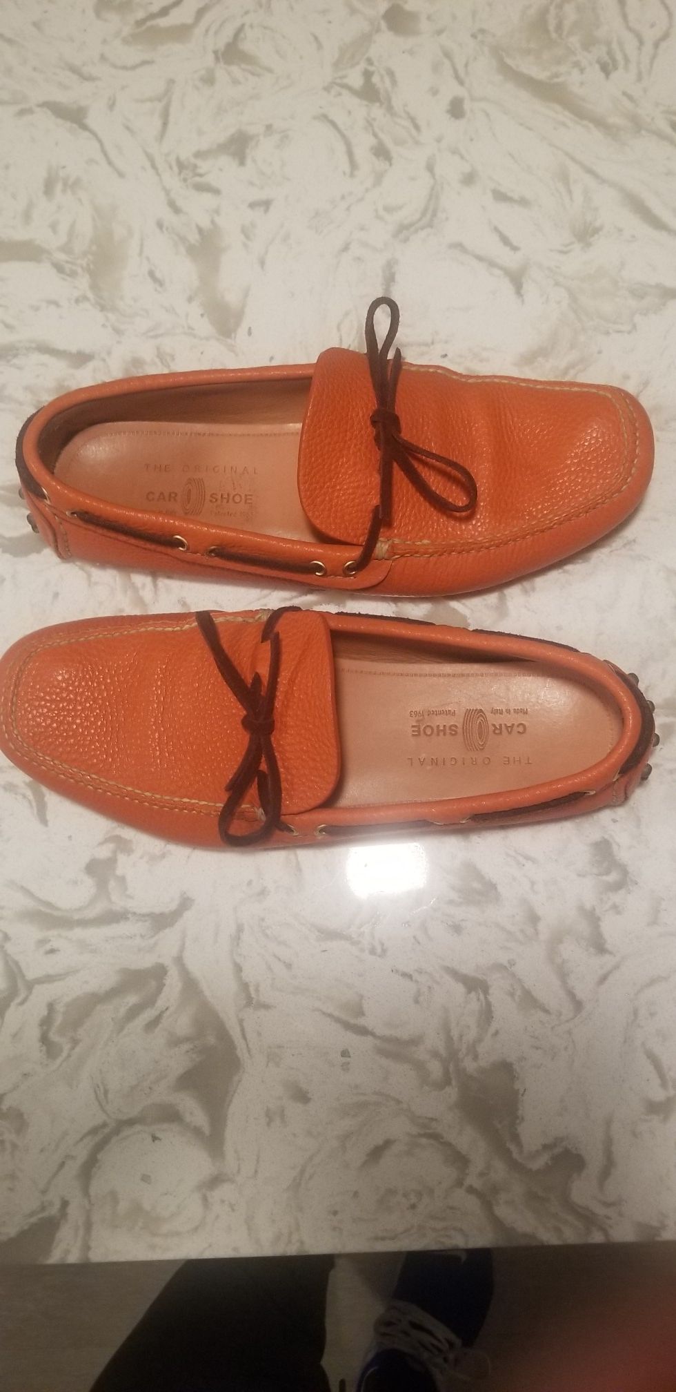 The Original Car Shoe Loafer Orange 9 ¹/2