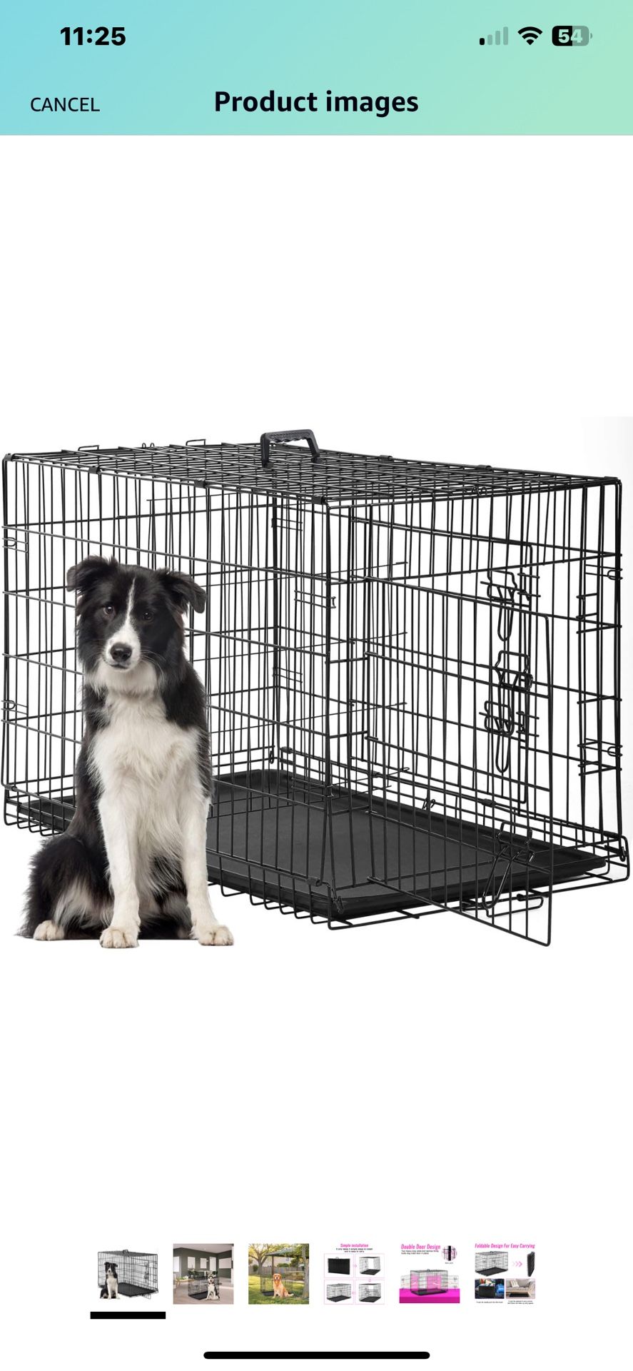 48 Inch And 42 Inch Dog Crates