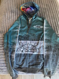 Nomadic Movement zip-up hoodie