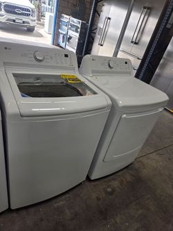 LG set top load washer and dryer  white newLG set top load washer and dryer  white new