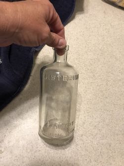**REDUCED** Vintage Listerine Bottle
