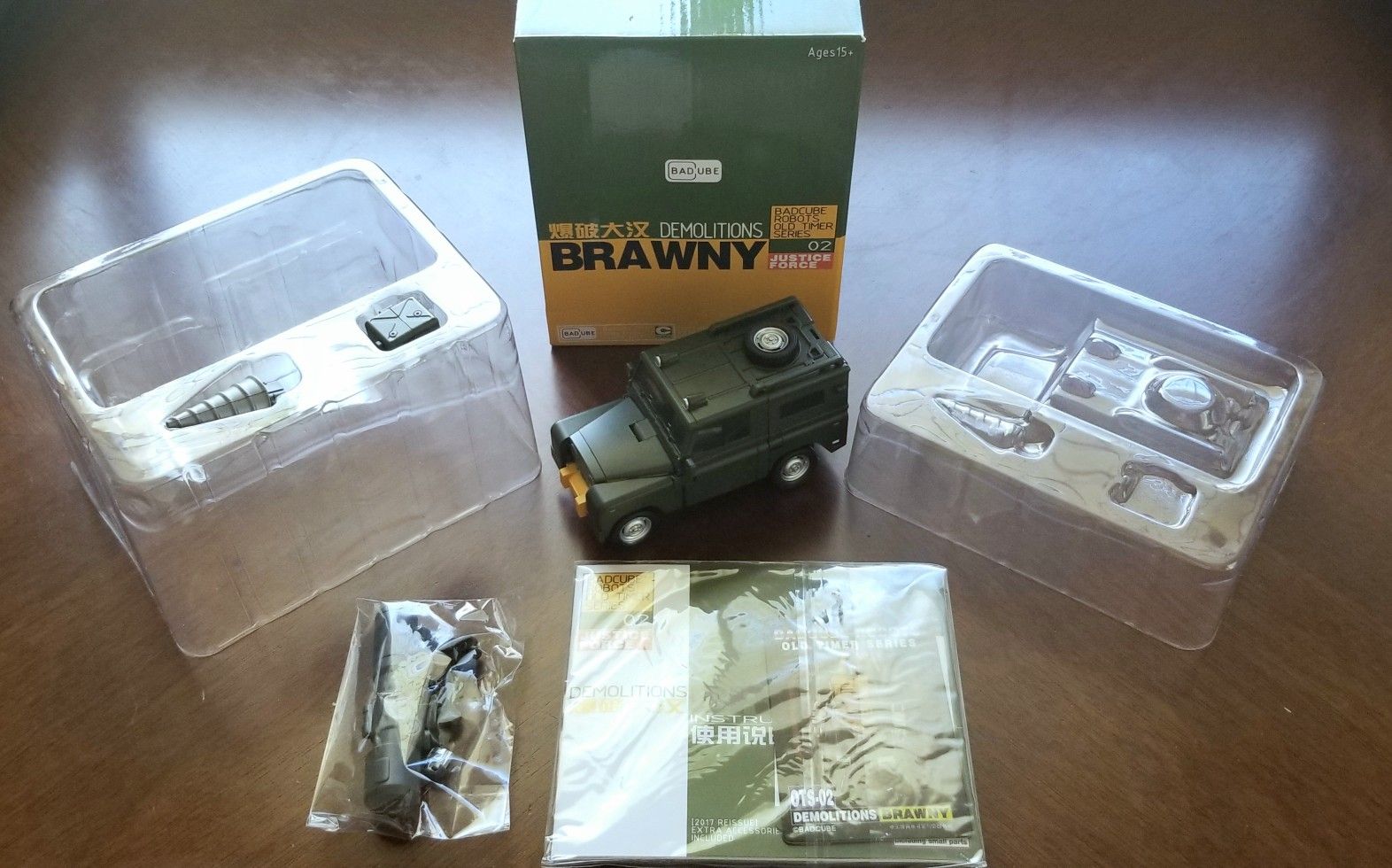Transformers Badcube Brawny Masterpiece Brawn