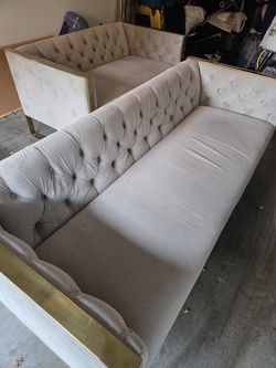 Sofa and Love Seat...Lightly Used