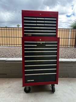24 drawer Craftsman tool box