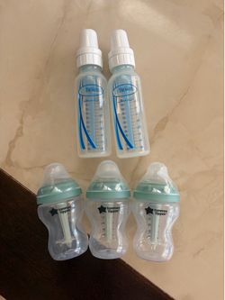 Dr. Brown and Tommee Tippee bottles