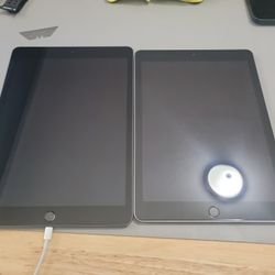 2 mint condition ipads for sale 6th gen and 7th gen