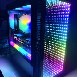 Gaming PC Desktop — Ryzen 5 5600X / GTX 1080 / 32GB RAM / 512GB SSD + 3TB HDD