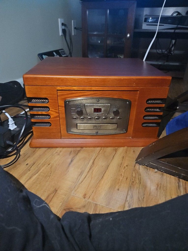 Vinyl And Cd Player