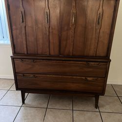 Mid-Century Modern Highboy Dresser