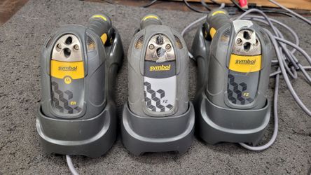 3 symbil barcode readers 1d bluetooth