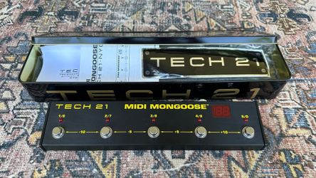 Tech 21 MIDI Mongood MIDI Footswitch Controller