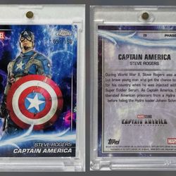 2025 Topps Chrome Marvel Studios - Captain American - Agatha Lava Refractor /150
