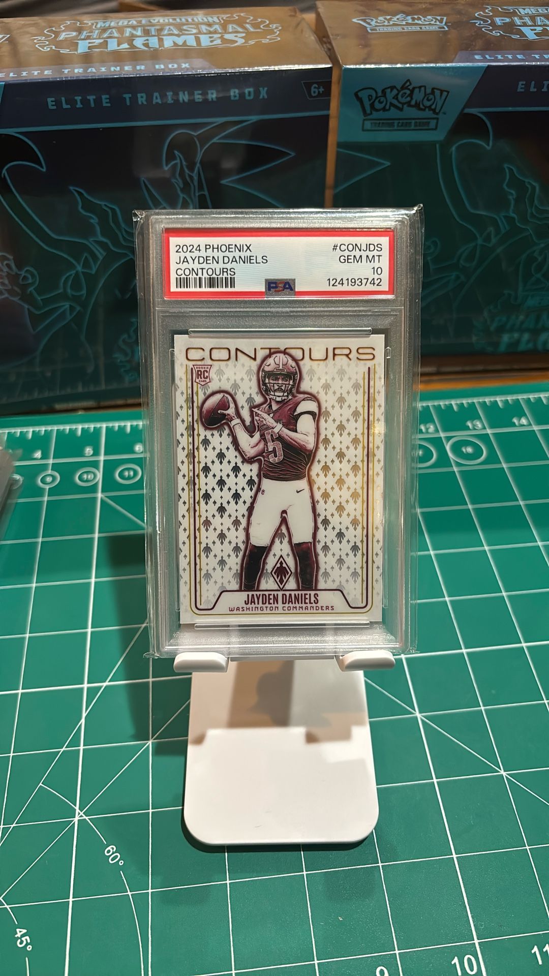 2024 Jayden daniels rookie card #conjds PSA 10