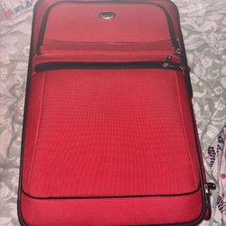 Suit Case Red