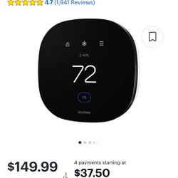Ecobee 3 Lite Smart Thermostat