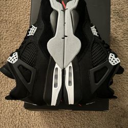 Retro 4 Black Canvas 