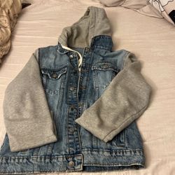 Hooded Jean Jacket 