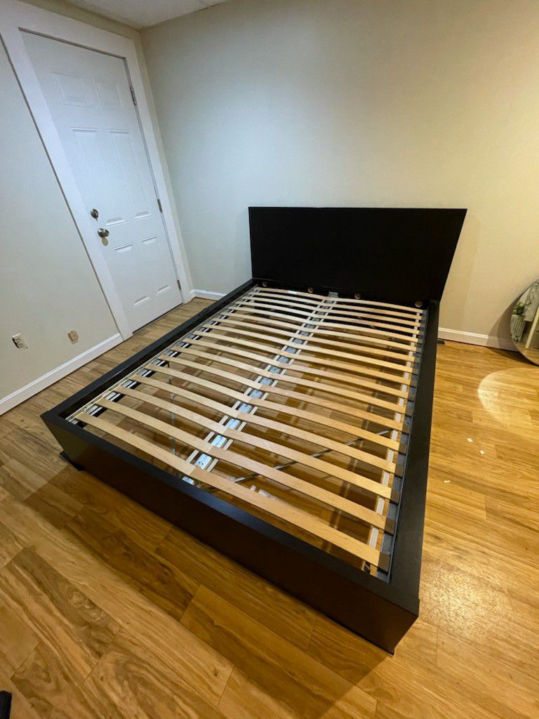 Queen Platform Modern Bed Frame...No Box spring Needed..$120