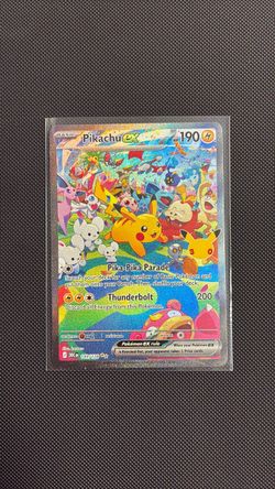 Pokemon Single - Pikachu Ex SIR - 30th Celebration