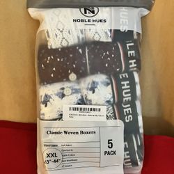 Noble Hues Men’s 5 Pack Boxers