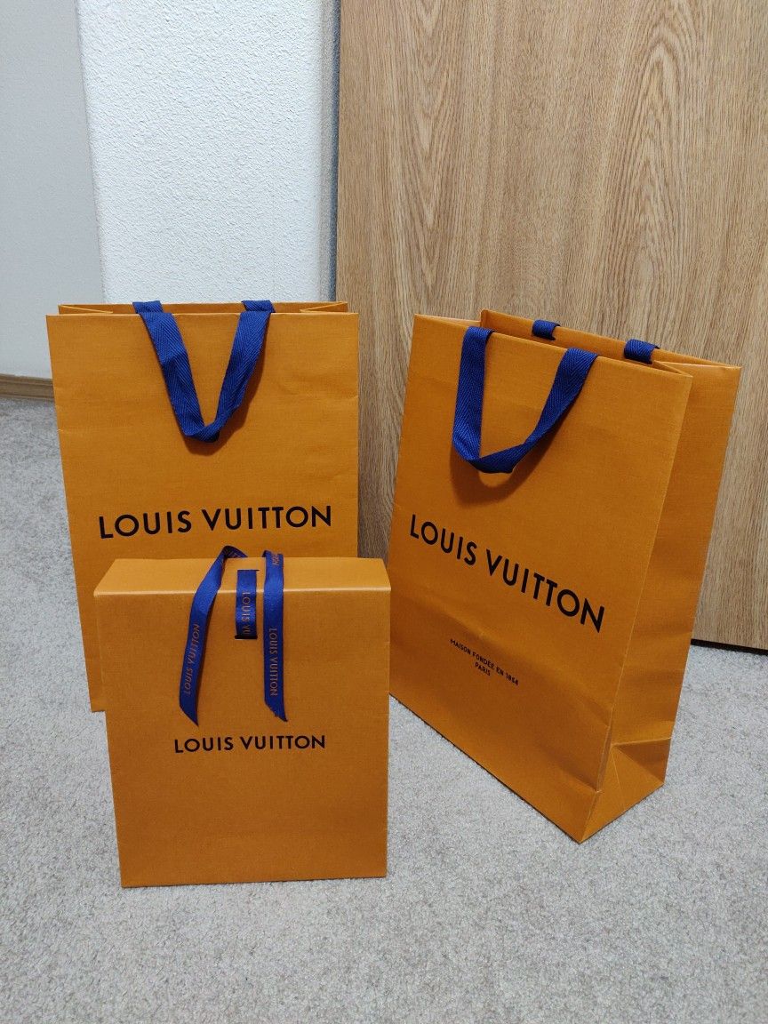 Louis Vuitton Authentic Paper Bags $25 Each