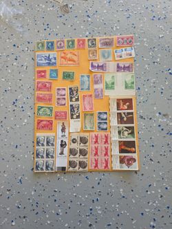 1 sheet good value usa plostage stamps RT- 20