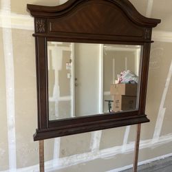 Dresser Mirror Bed Frame Queen Size