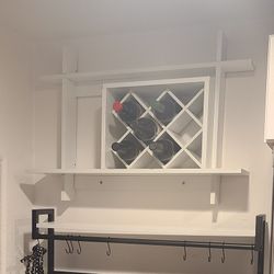 Wall Mounted Wine Rack